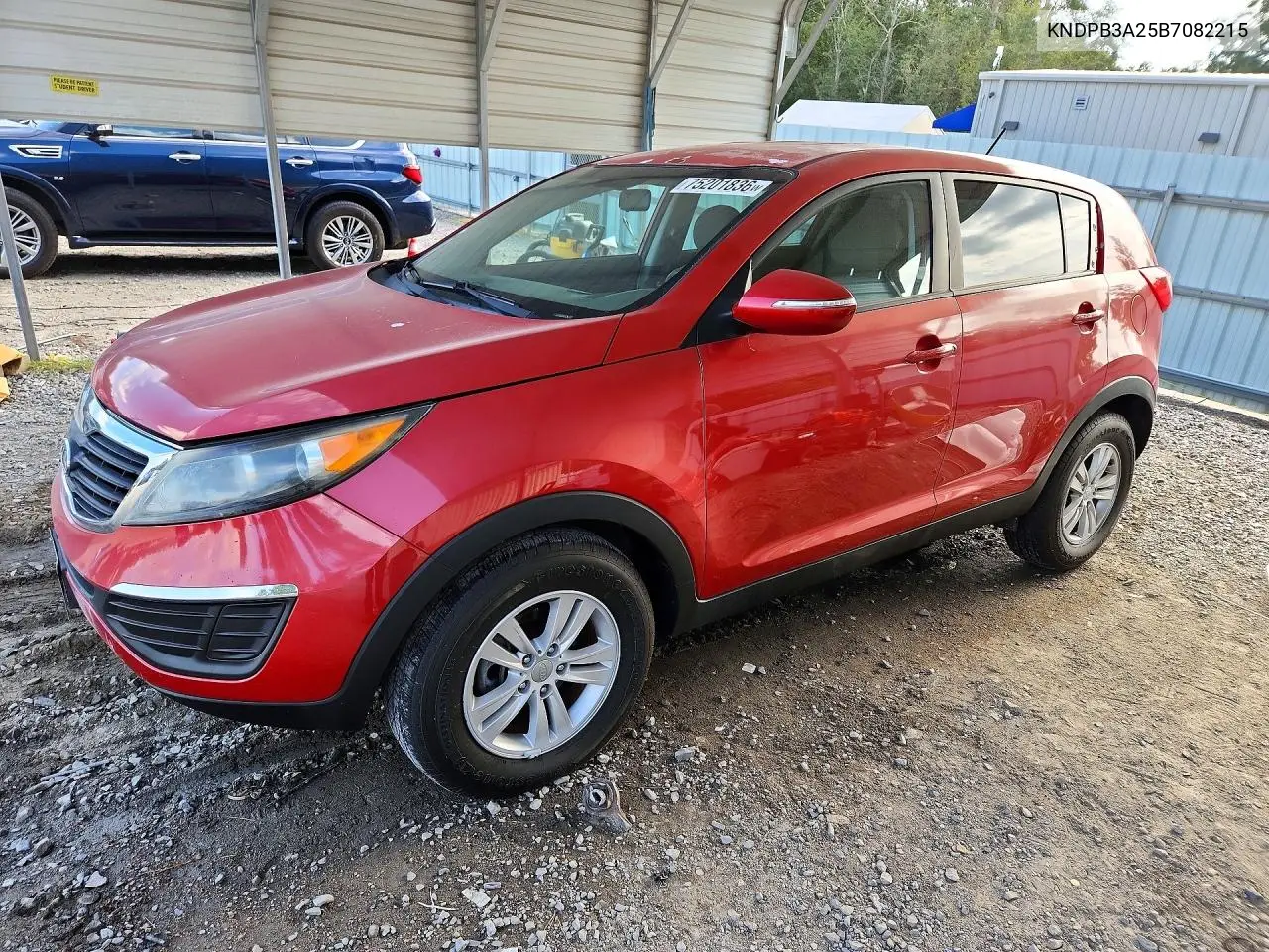 KIA SPORTAGE 2011, VIN KNDPB3A25B7082215