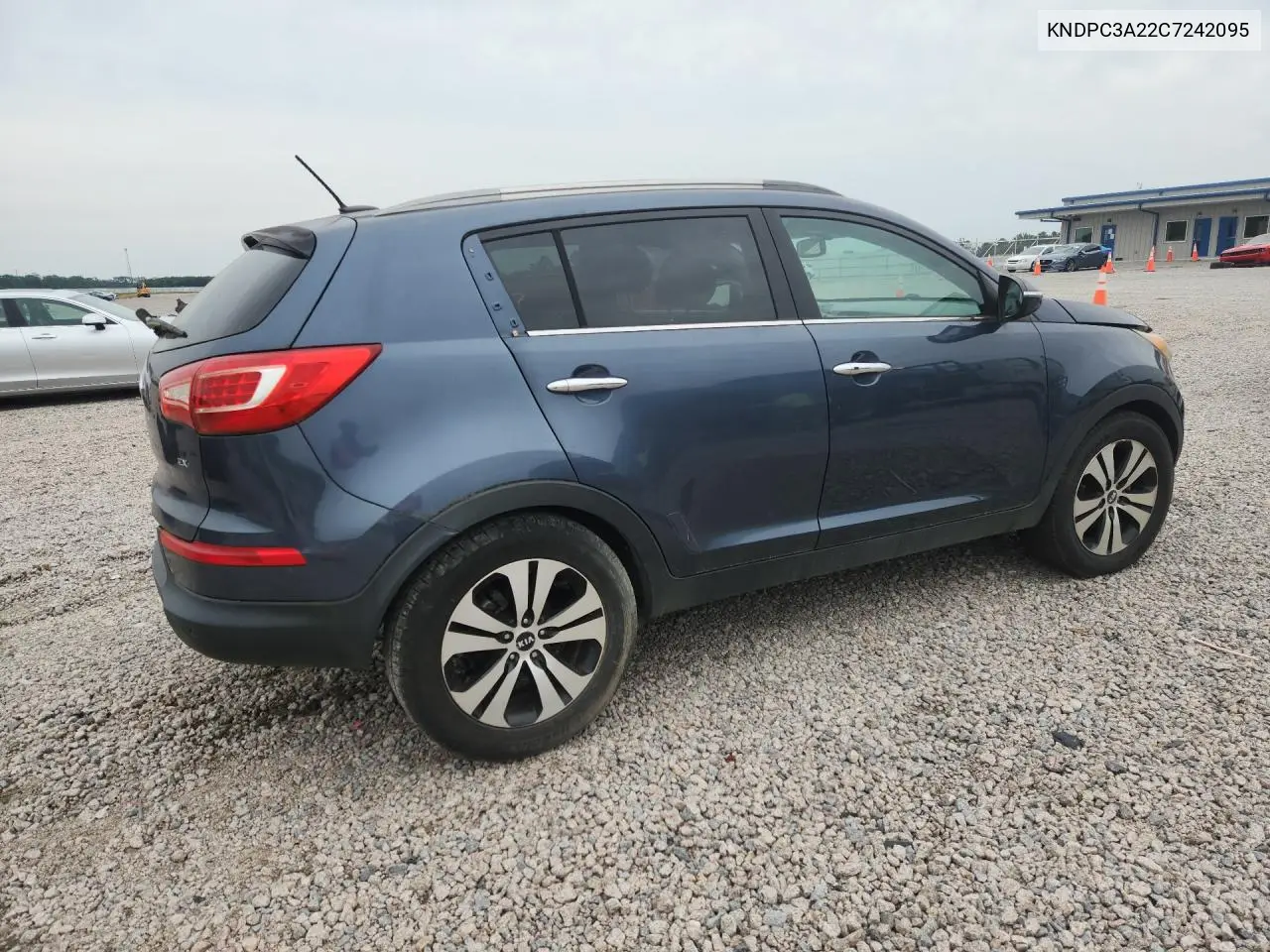 2012 KIA SPORTAGE VIN KNDPC3A22C7242095 — фото 3