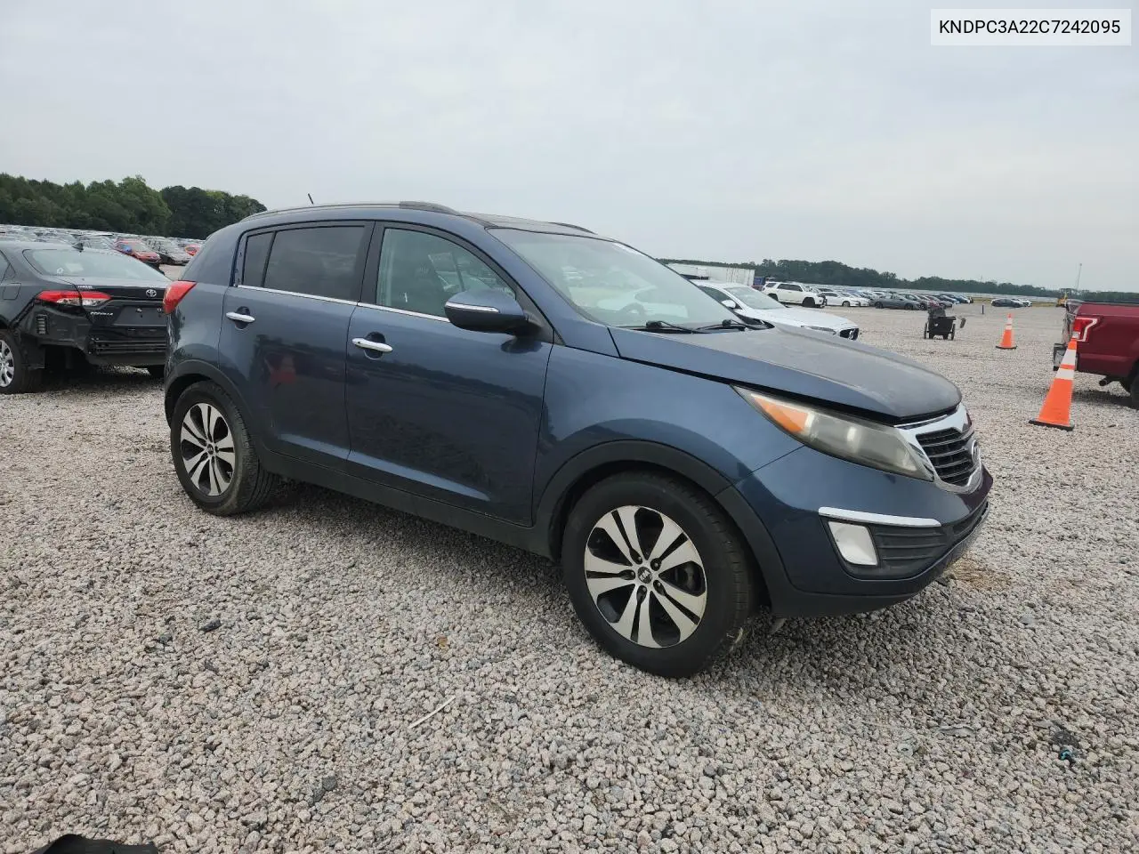 2012 KIA SPORTAGE VIN KNDPC3A22C7242095 — фото 4