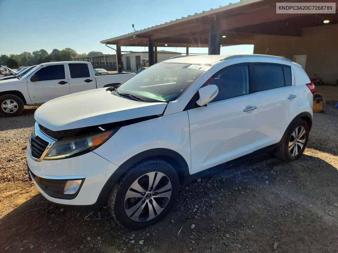 KIA SPORTAGE 2012, VIN KNDPC3A20C7268789