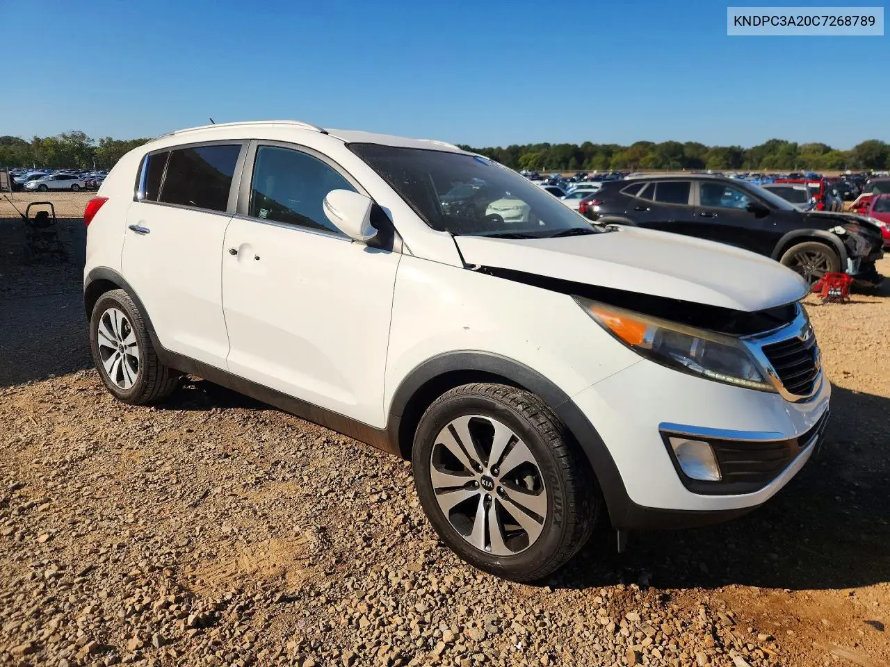 2012 KIA SPORTAGE VIN KNDPC3A20C7268789 — фото 4