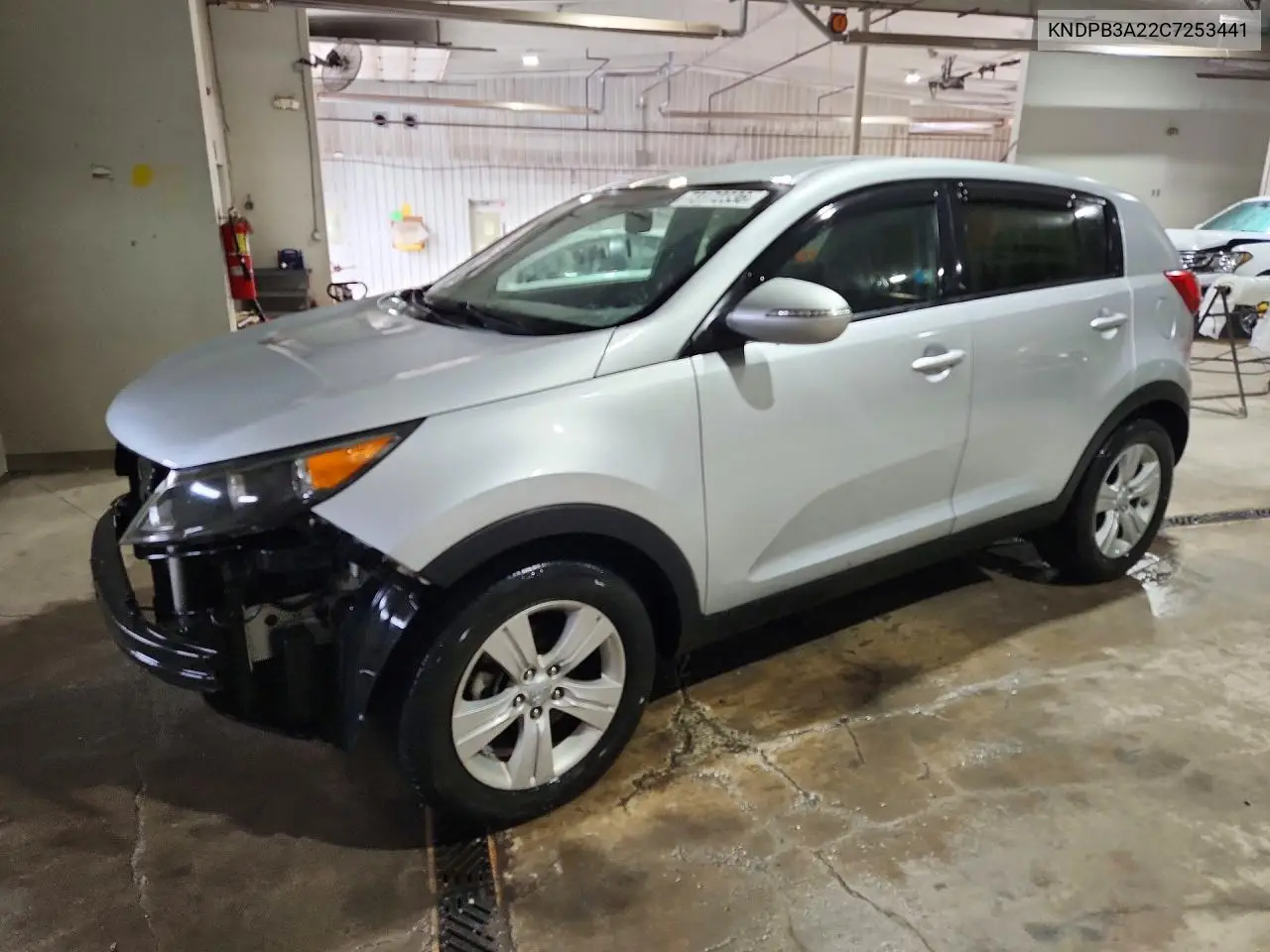 KIA SPORTAGE 2012, VIN KNDPB3A22C7253441