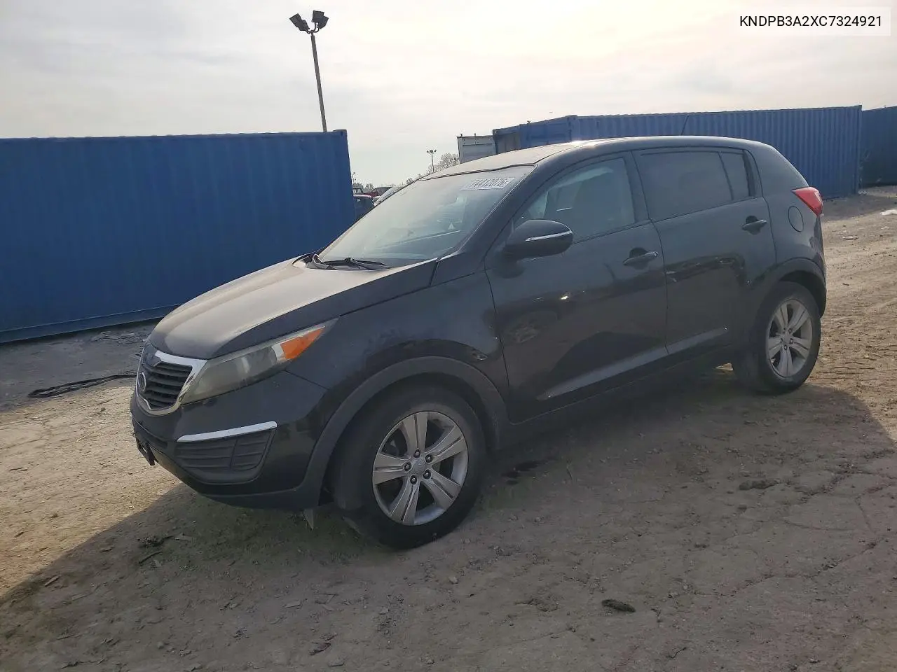 KIA SPORTAGE 2012, VIN KNDPB3A2XC7324921