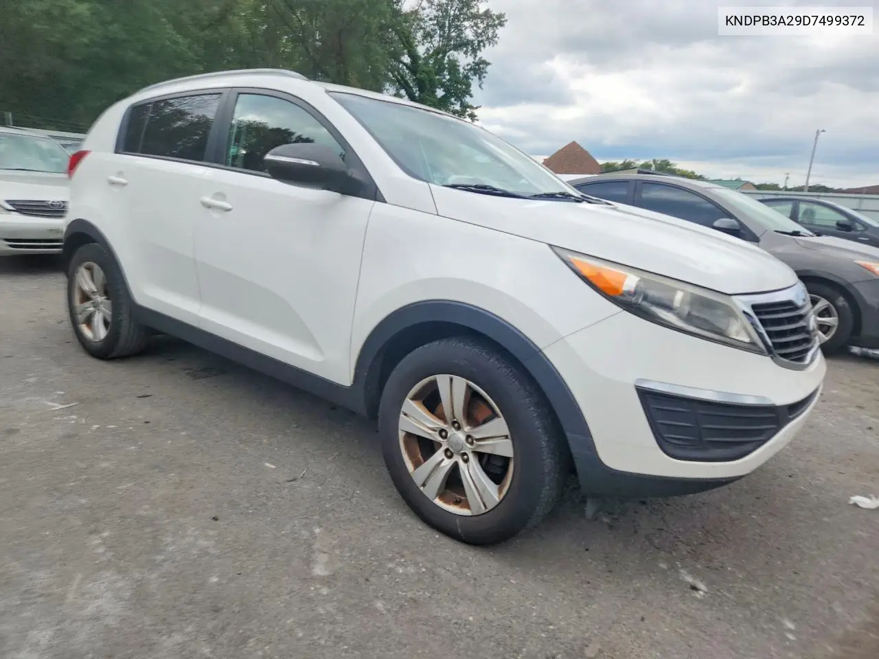 2013 KIA SPORTAGE VIN KNDPB3A29D7499372 — фото 4