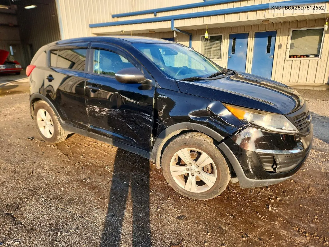 2013 KIA SPORTAGE VIN KNDPBCA25D7512652 — фото 4