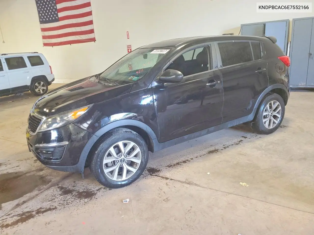 KIA SPORTAGE 2014, VIN KNDPBCAC6E7552166