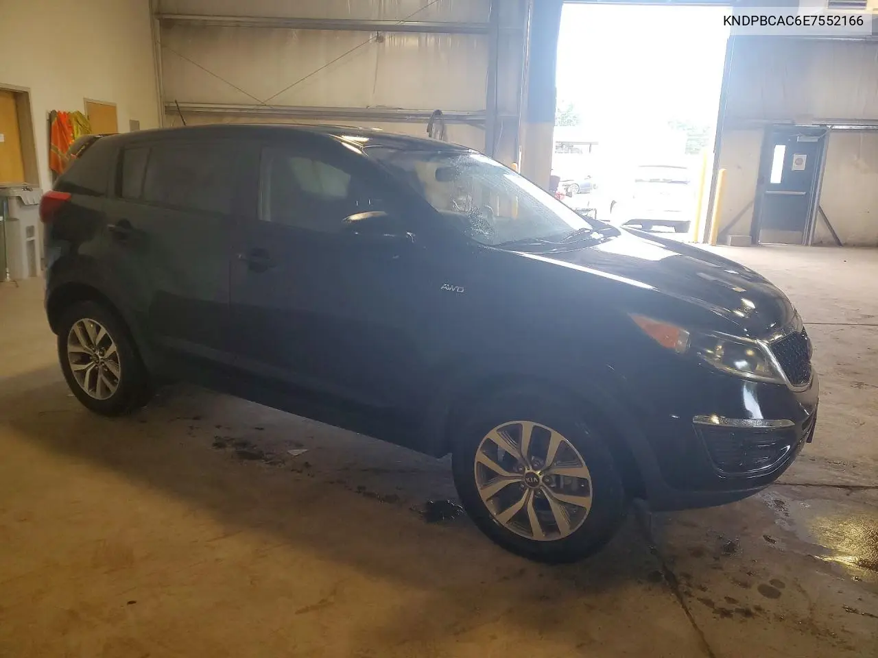 2014 KIA SPORTAGE VIN KNDPBCAC6E7552166 — фото 4