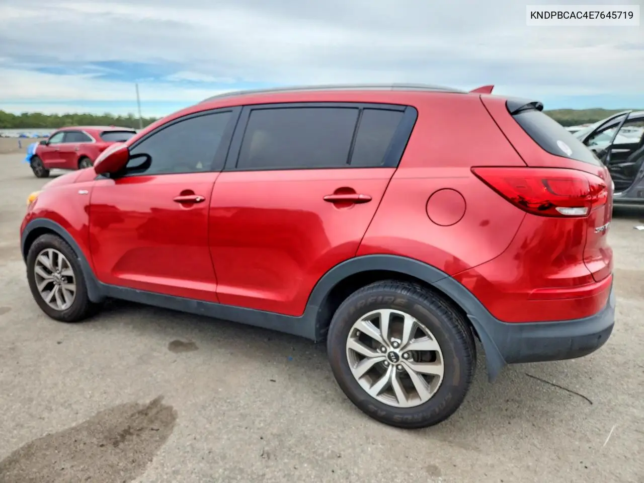 2014 KIA SPORTAGE VIN KNDPBCAC4E7645719 — фото 2