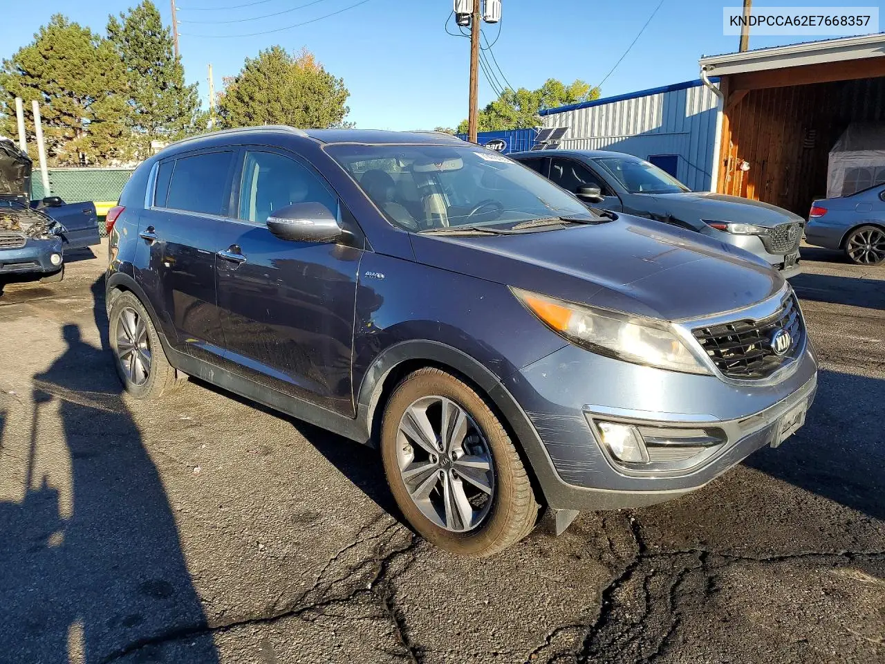 2014 KIA SPORTAGE VIN KNDPCCA62E7668357 — фото 4