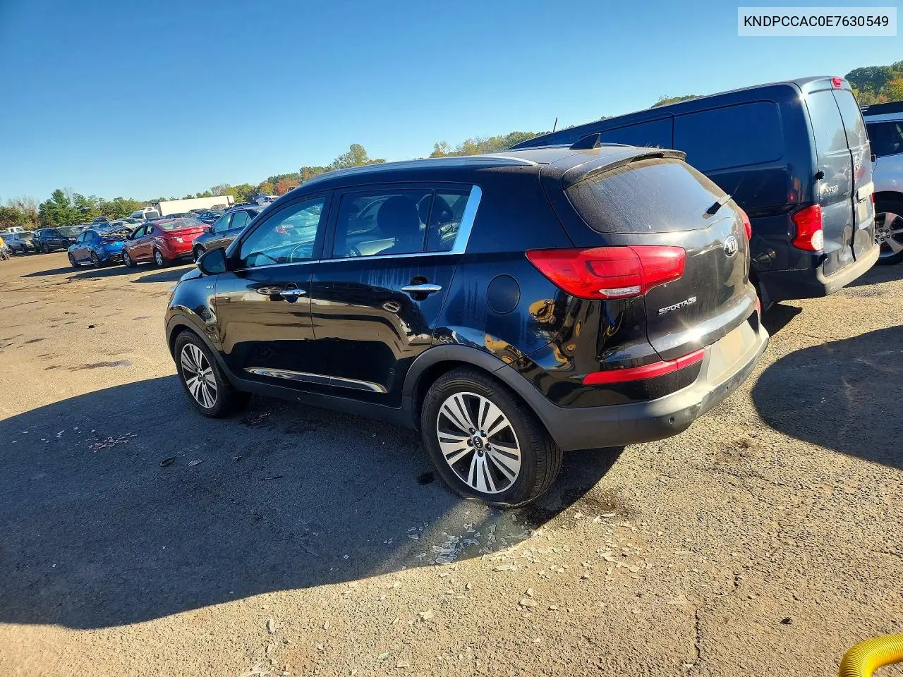 2014 KIA SPORTAGE VIN KNDPCCAC0E7630549 — фото 2