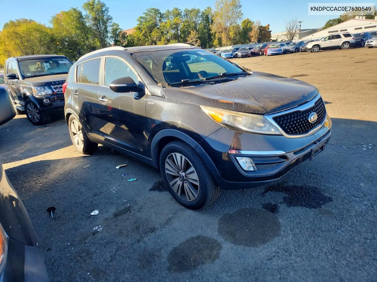 2014 KIA SPORTAGE VIN KNDPCCAC0E7630549 — фото 4