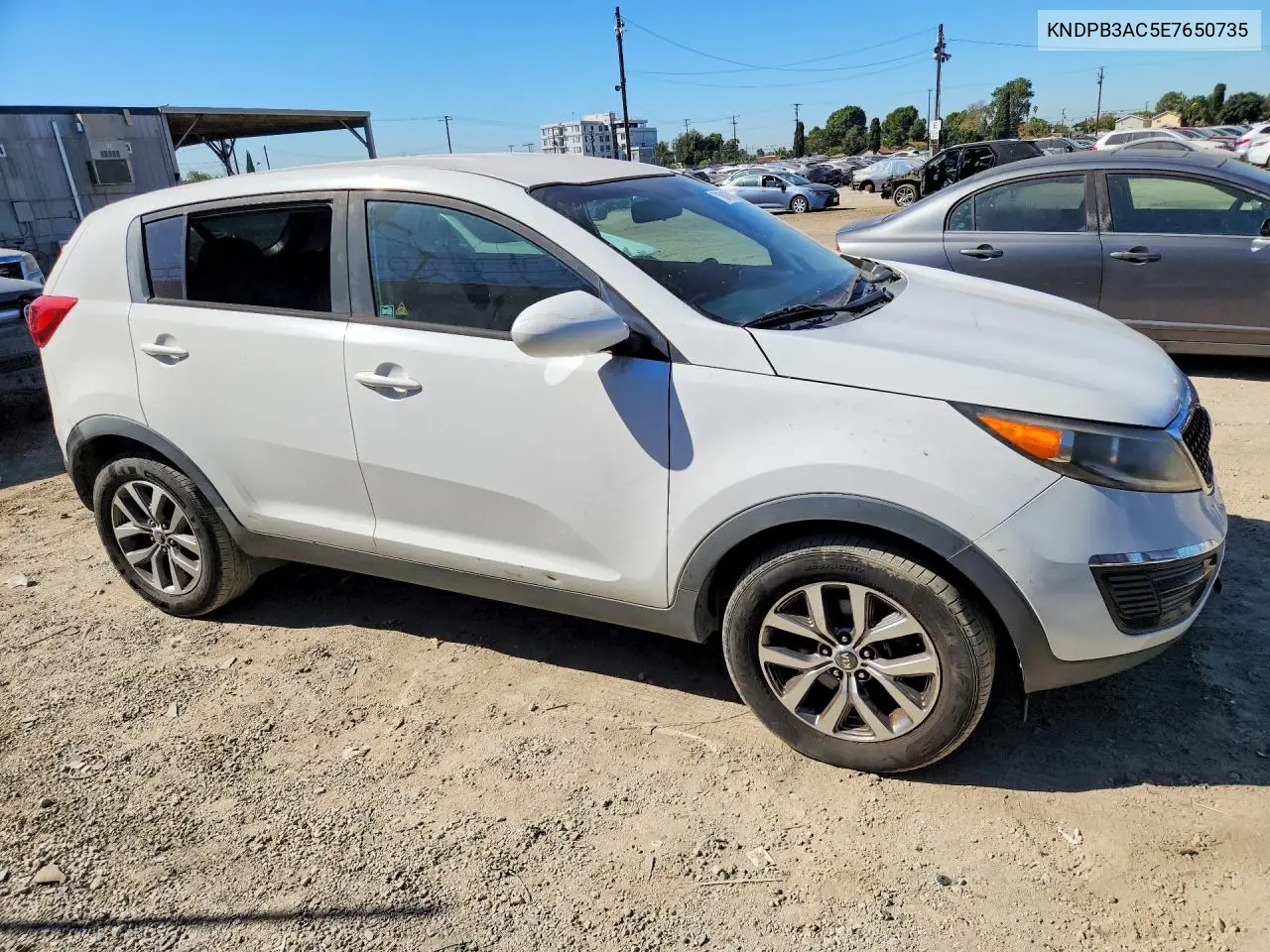 2014 KIA SPORTAGE VIN KNDPB3AC5E7650735 — фото 4