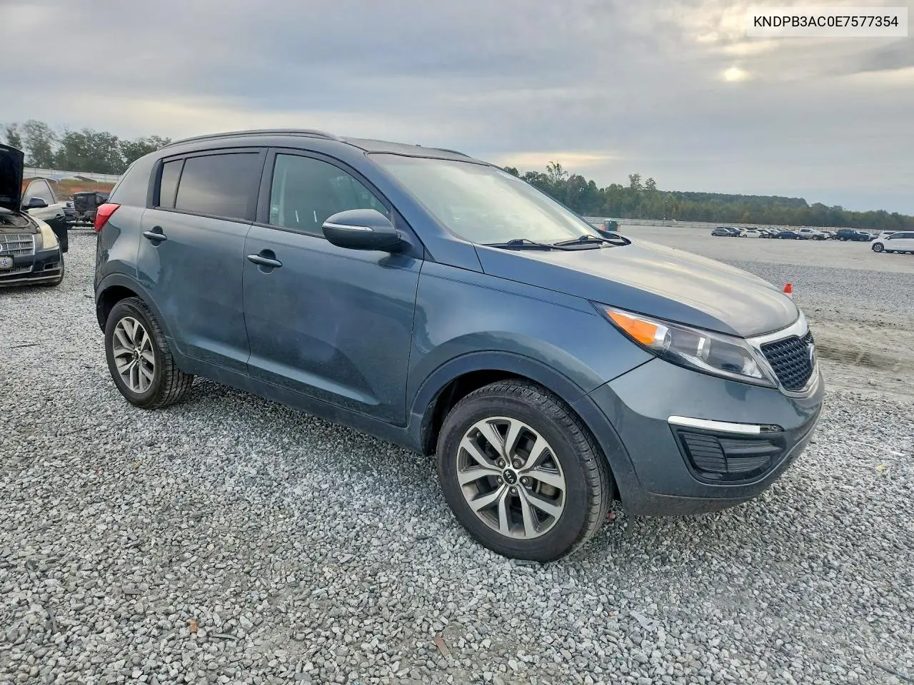 2014 KIA SPORTAGE VIN KNDPB3AC0E7577354 — фото 4