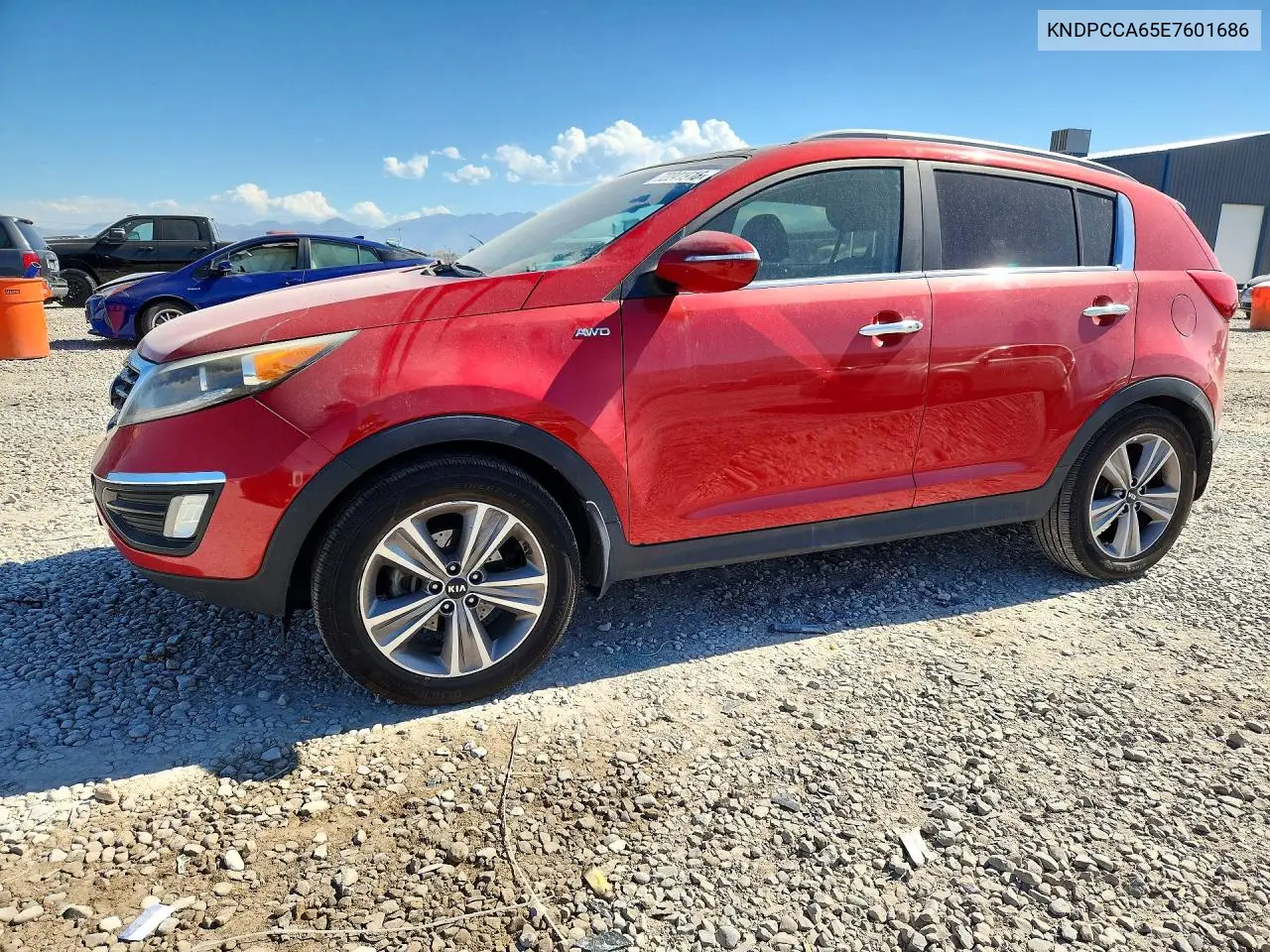 KIA SPORTAGE 2014, VIN KNDPCCA65E7601686