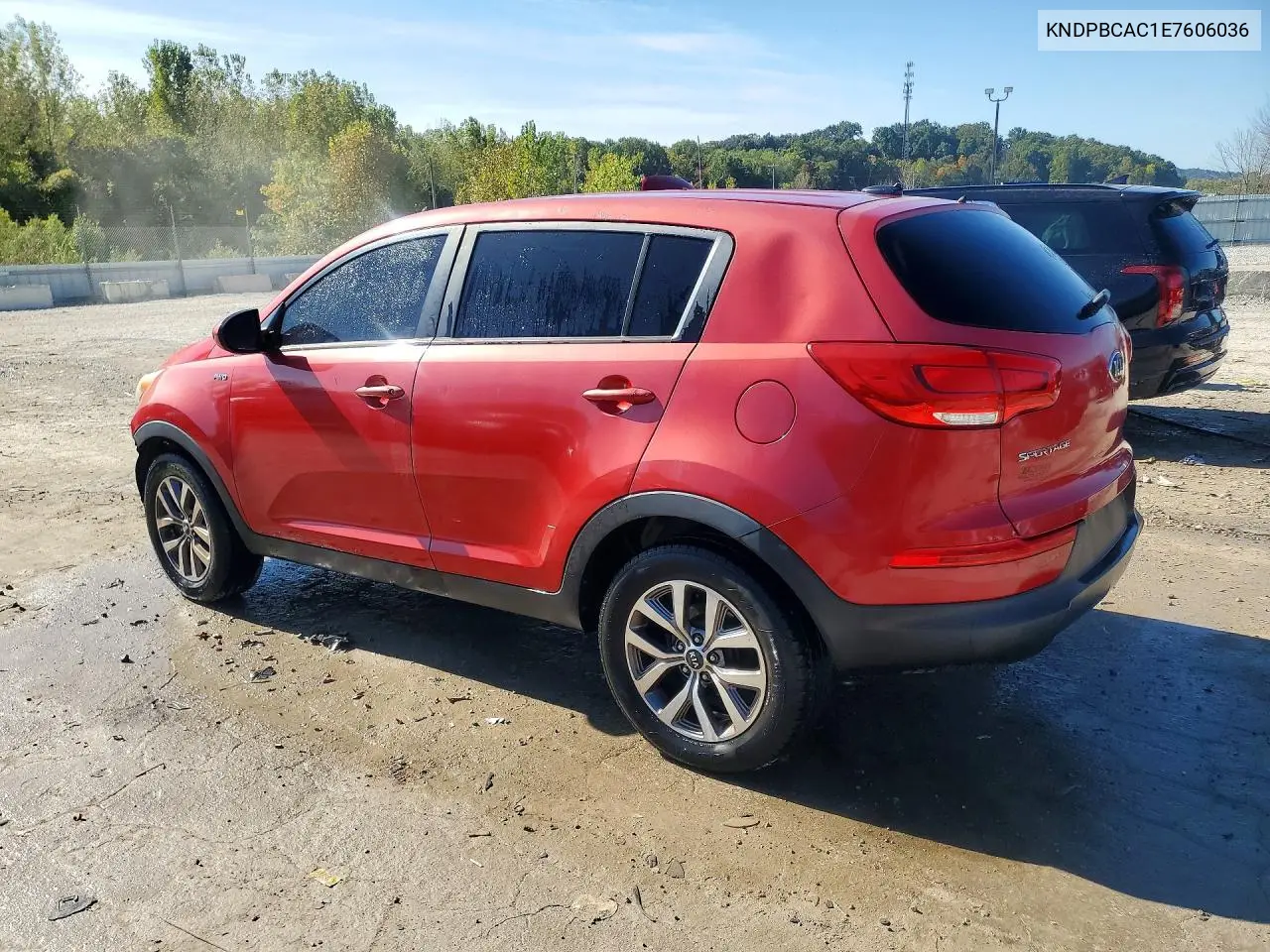 2014 KIA SPORTAGE VIN KNDPBCAC1E7606036 — фото 2