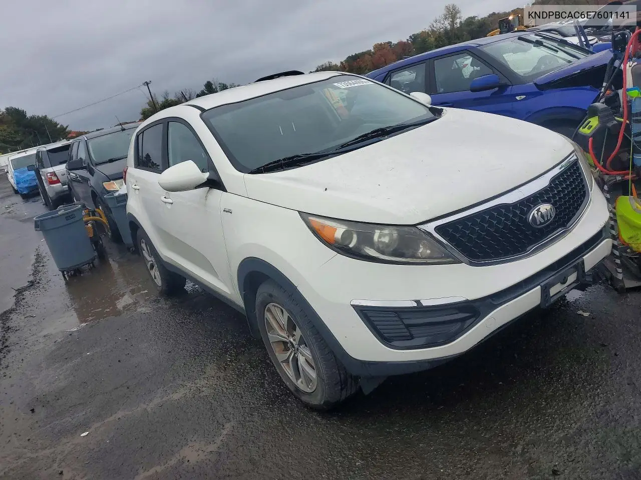 2014 KIA SPORTAGE VIN KNDPBCAC6E7601141 — фото 4