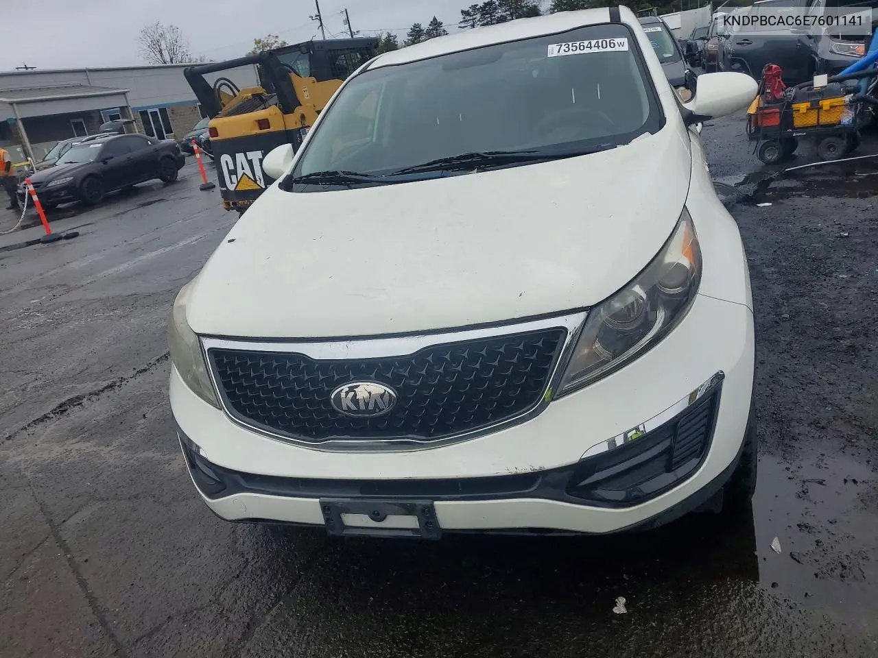 2014 KIA SPORTAGE VIN KNDPBCAC6E7601141 — фото 5