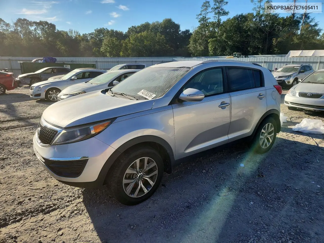KIA SPORTAGE 2014, VIN KNDPB3AC7E7605411