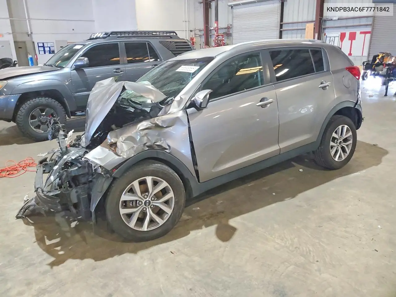KIA SPORTAGE 2015, VIN KNDPB3AC6F7771842