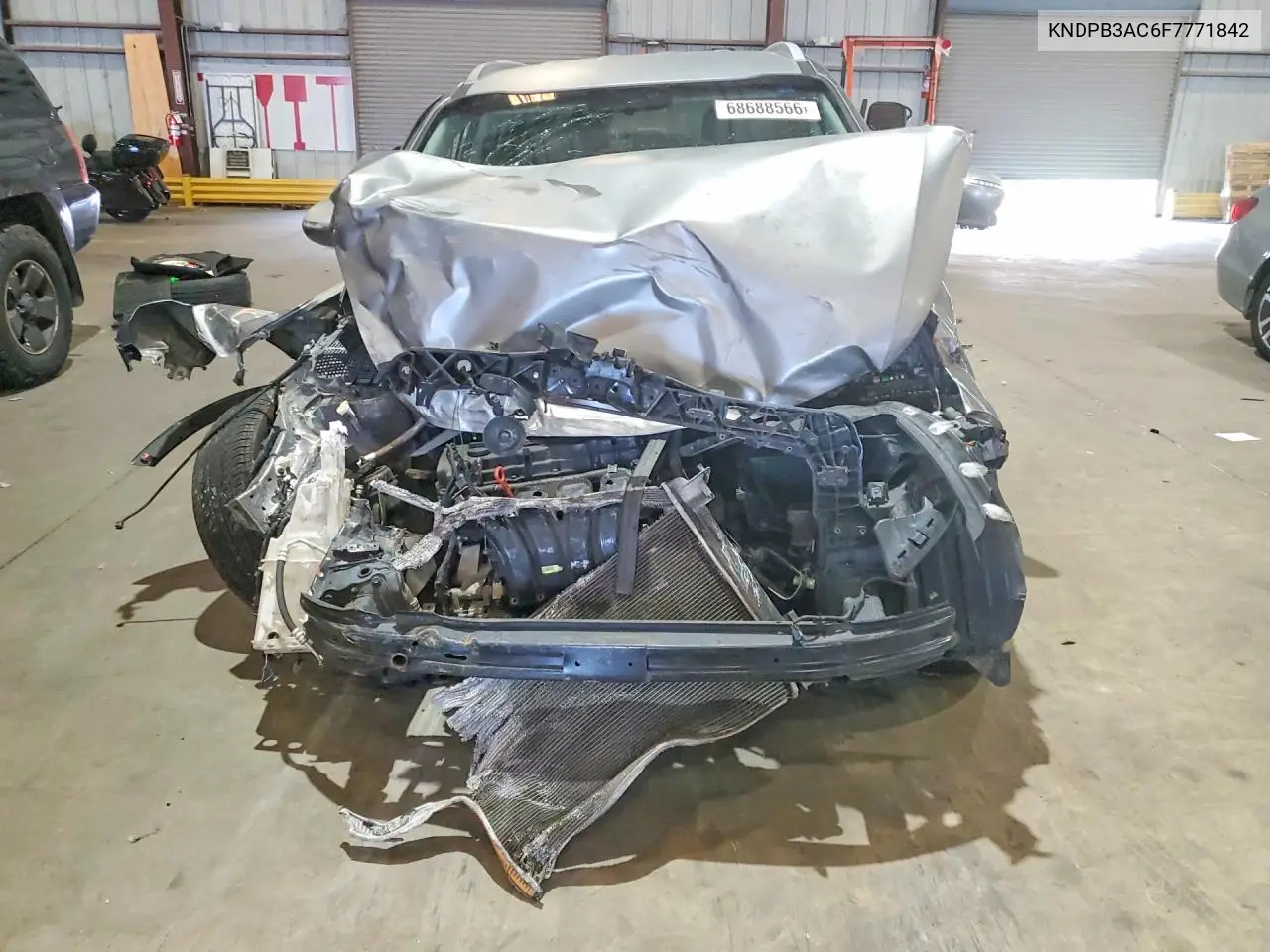 2015 KIA SPORTAGE VIN KNDPB3AC6F7771842 — фото 5