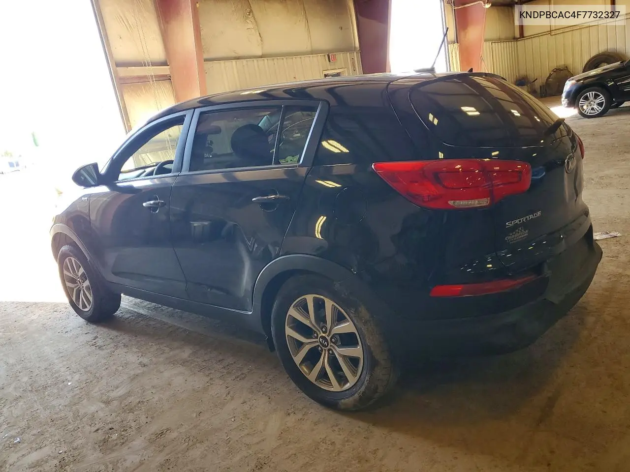 2015 KIA SPORTAGE VIN KNDPBCAC4F7732327 — фото 2