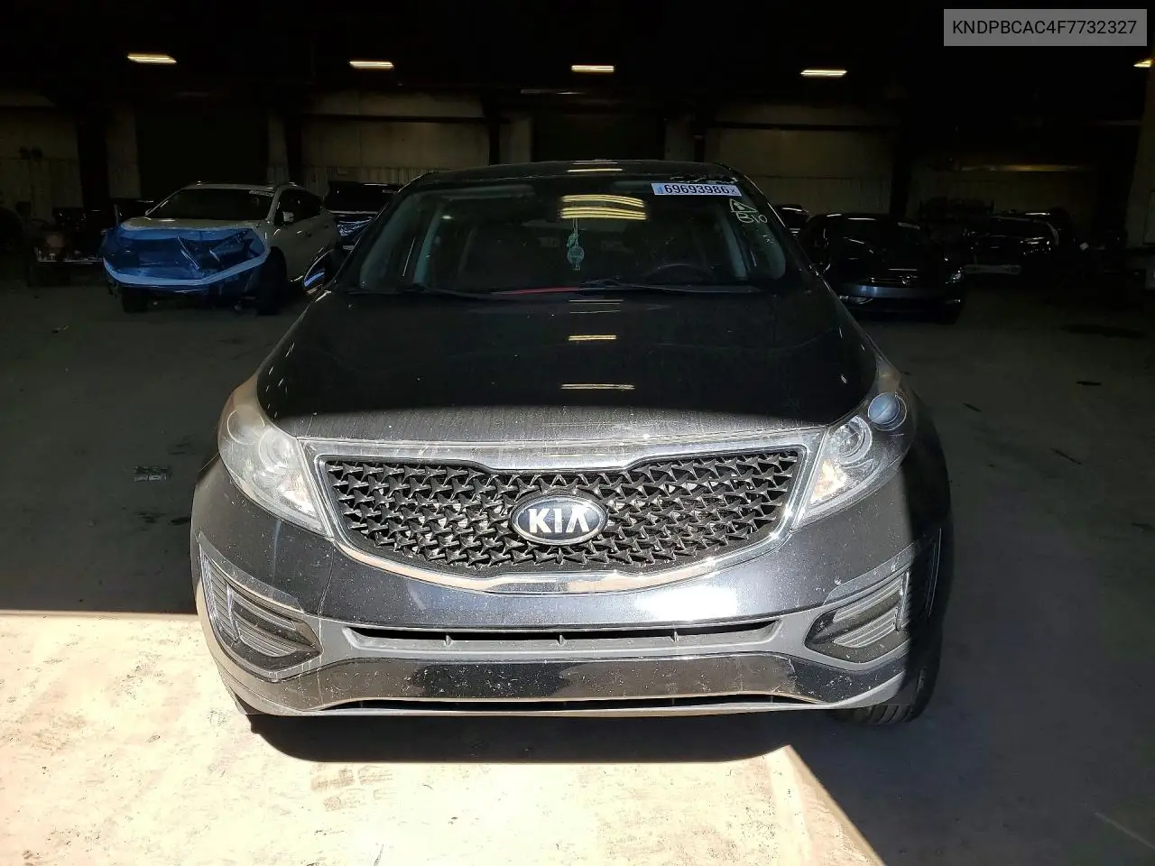 2015 KIA SPORTAGE VIN KNDPBCAC4F7732327 — фото 5