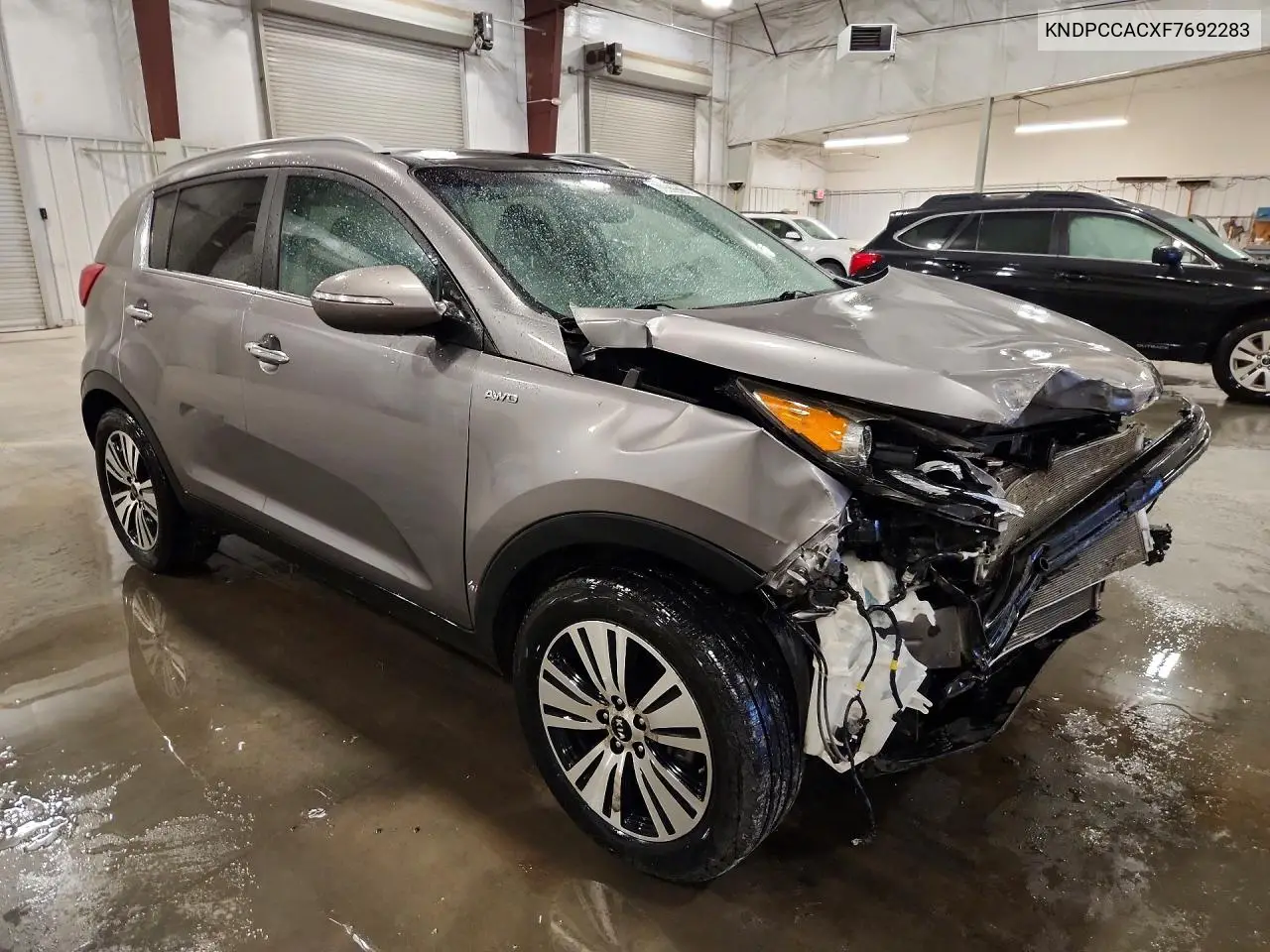 2015 KIA SPORTAGE VIN KNDPCCACXF7692283 — фото 4