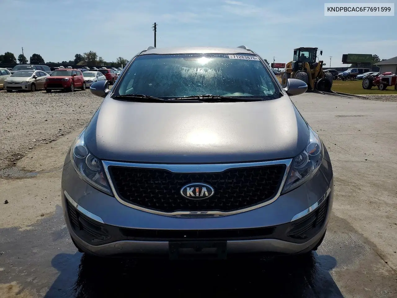 2015 KIA SPORTAGE VIN KNDPBCAC6F7691599 — фото 5