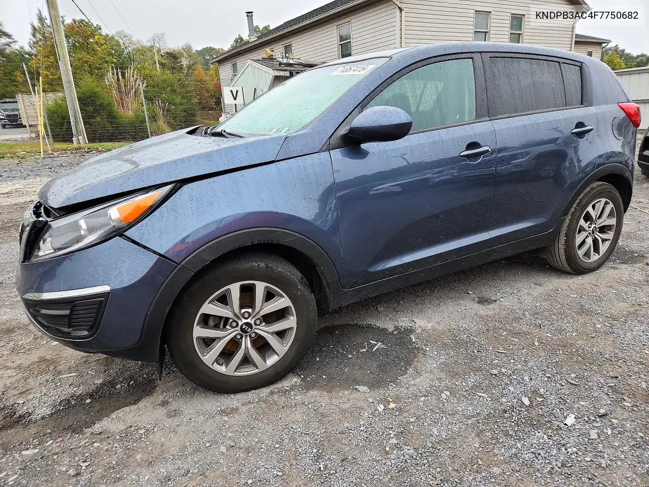 KIA SPORTAGE 2015, VIN KNDPB3AC4F7750682