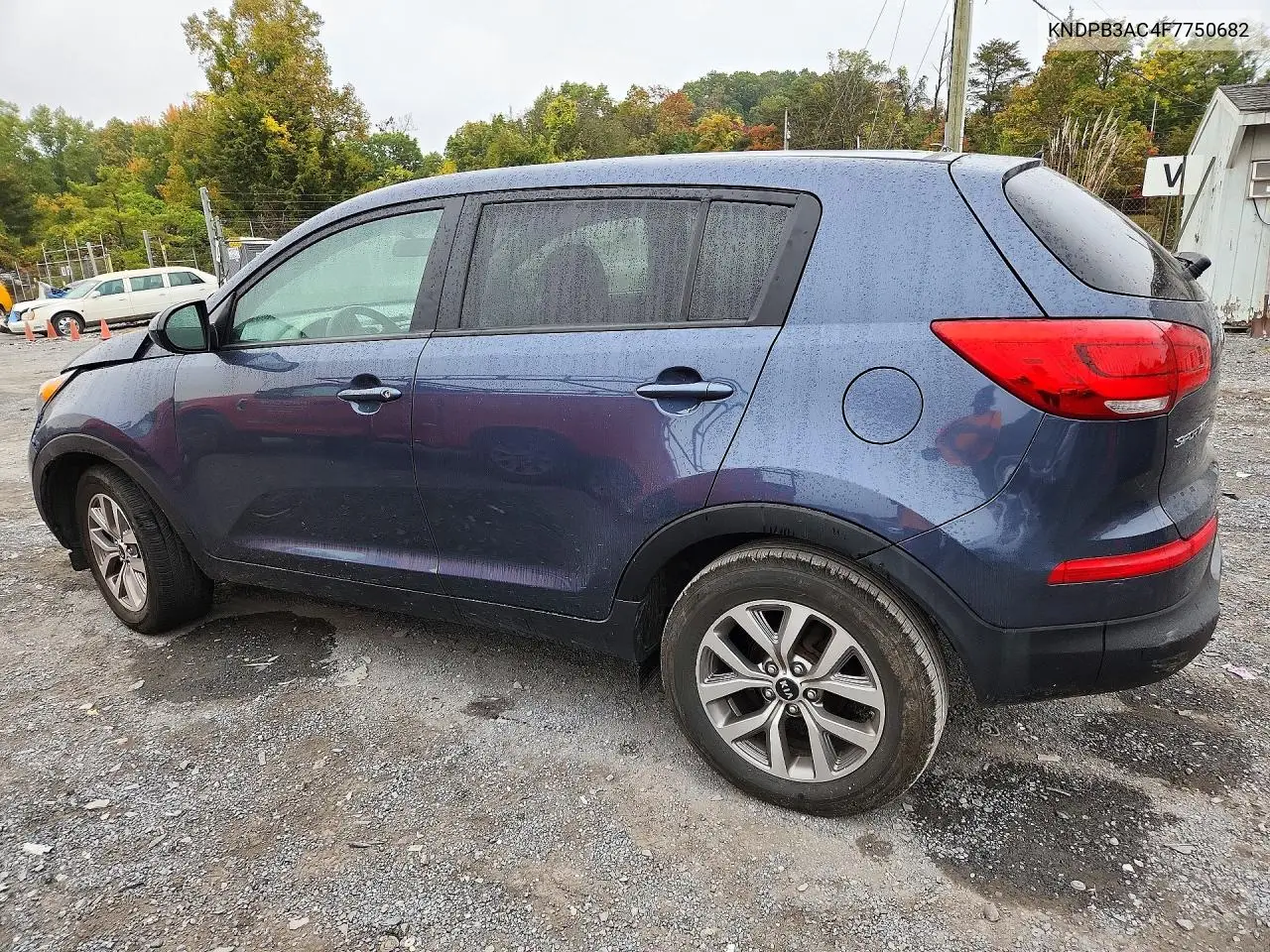2015 KIA SPORTAGE VIN KNDPB3AC4F7750682 — фото 2