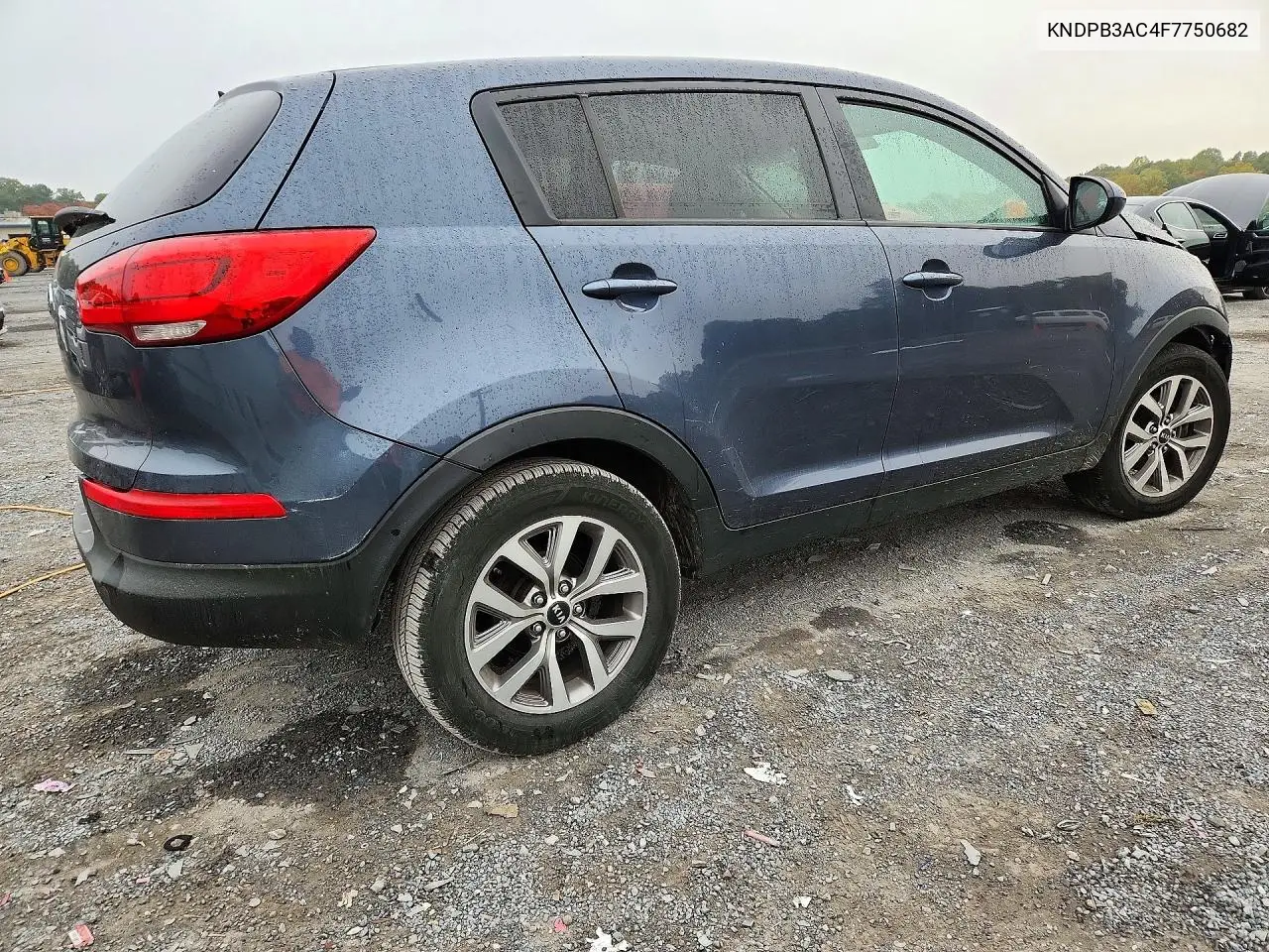 2015 KIA SPORTAGE VIN KNDPB3AC4F7750682 — фото 3