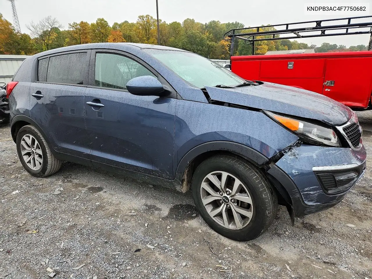 2015 KIA SPORTAGE VIN KNDPB3AC4F7750682 — фото 4