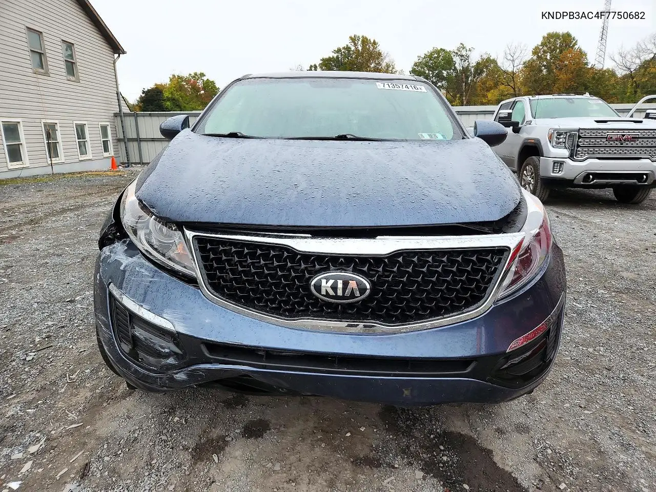 2015 KIA SPORTAGE VIN KNDPB3AC4F7750682 — фото 5