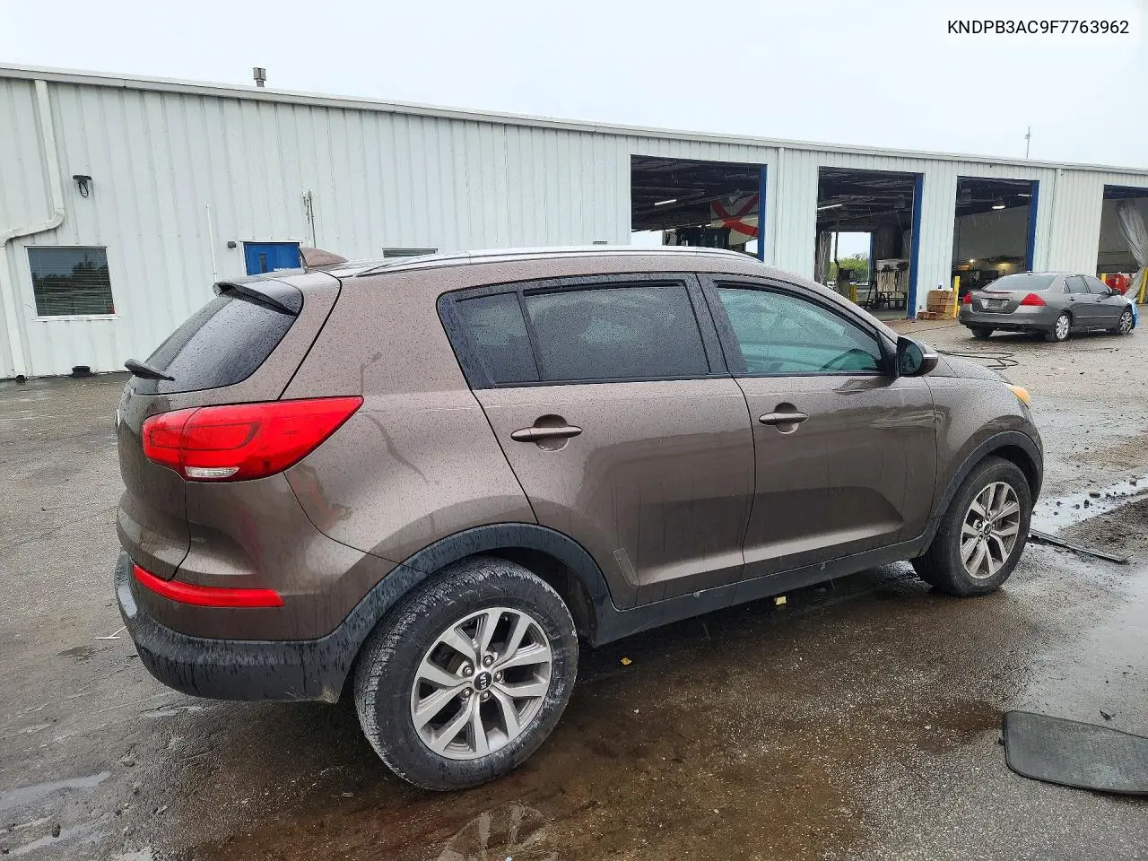 2015 KIA SPORTAGE VIN KNDPB3AC9F7763962 — фото 3