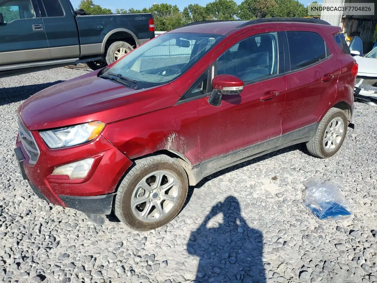 KIA SPORTAGE 2015, VIN KNDPBCAC3F7704826