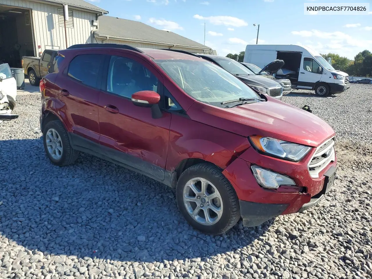 2015 KIA SPORTAGE VIN KNDPBCAC3F7704826 — фото 4