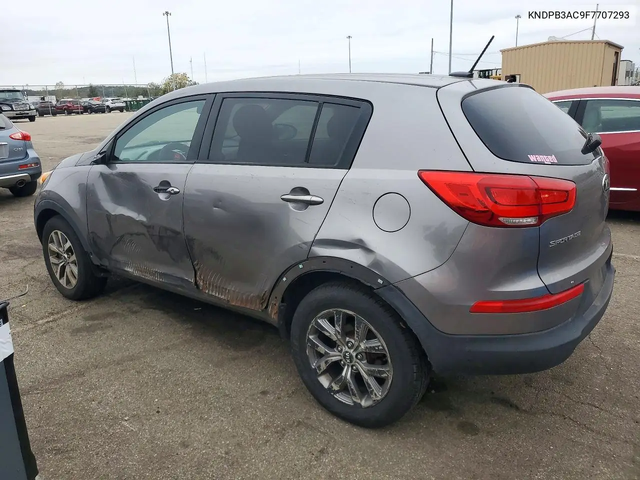 2015 KIA SPORTAGE VIN KNDPB3AC9F7707293 — фото 2
