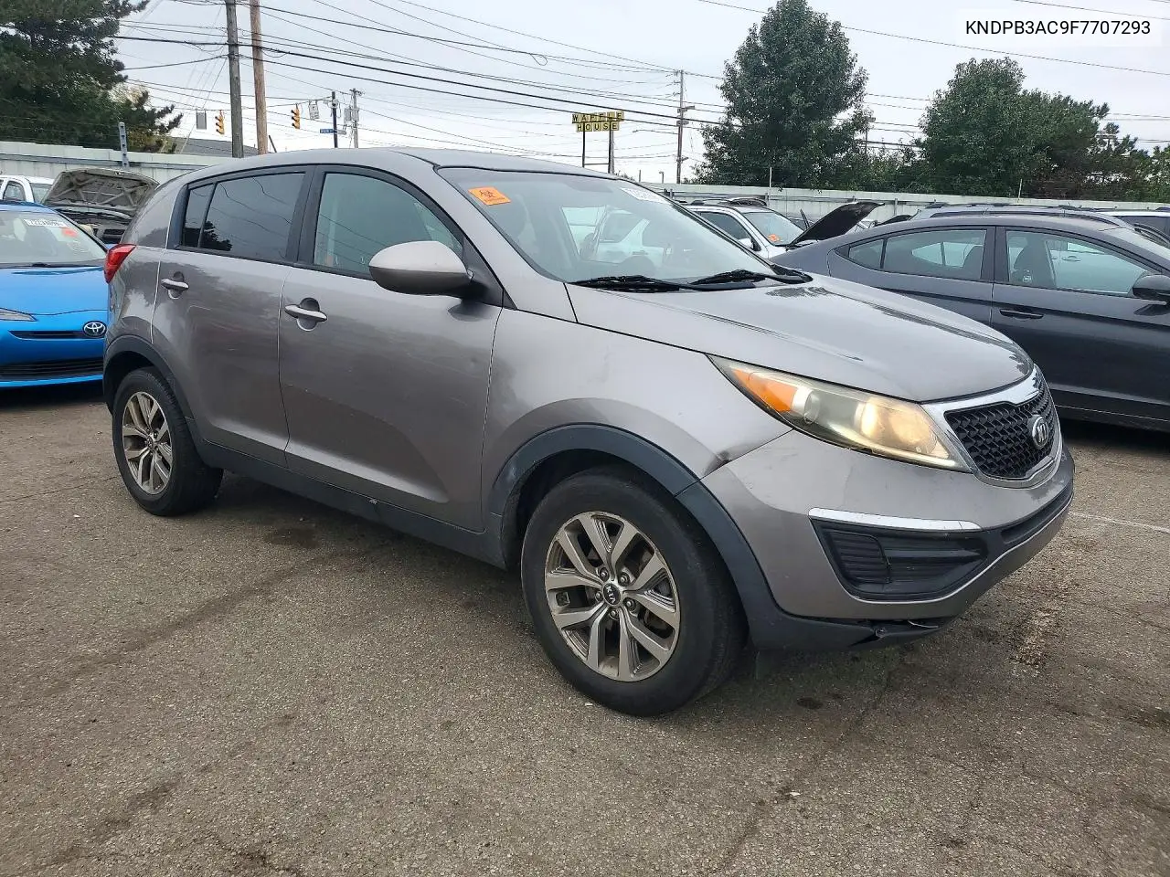 2015 KIA SPORTAGE VIN KNDPB3AC9F7707293 — фото 4