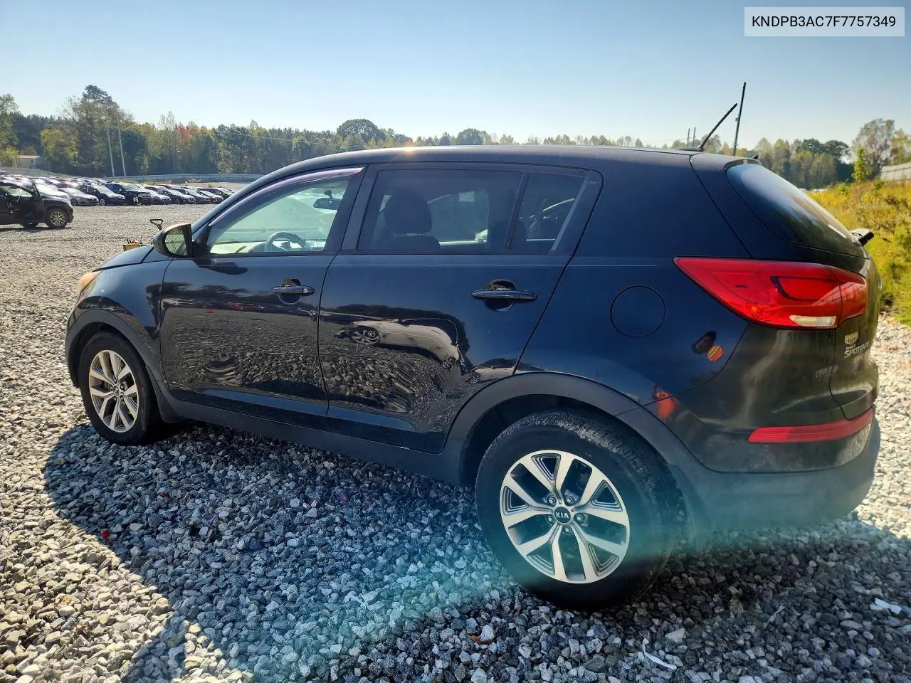 2015 KIA SPORTAGE VIN KNDPB3AC7F7757349 — фото 2