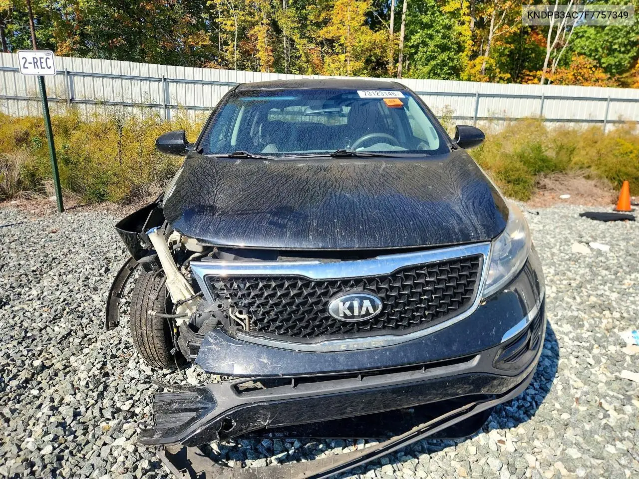 2015 KIA SPORTAGE VIN KNDPB3AC7F7757349 — фото 5