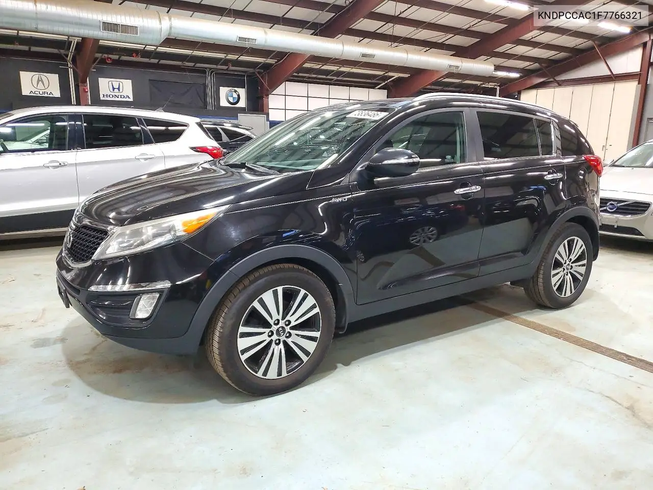 KIA SPORTAGE 2015, VIN KNDPCCAC1F7766321