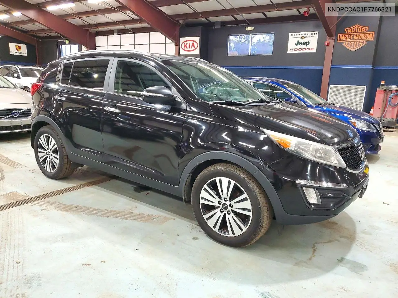 2015 KIA SPORTAGE VIN KNDPCCAC1F7766321 — фото 4
