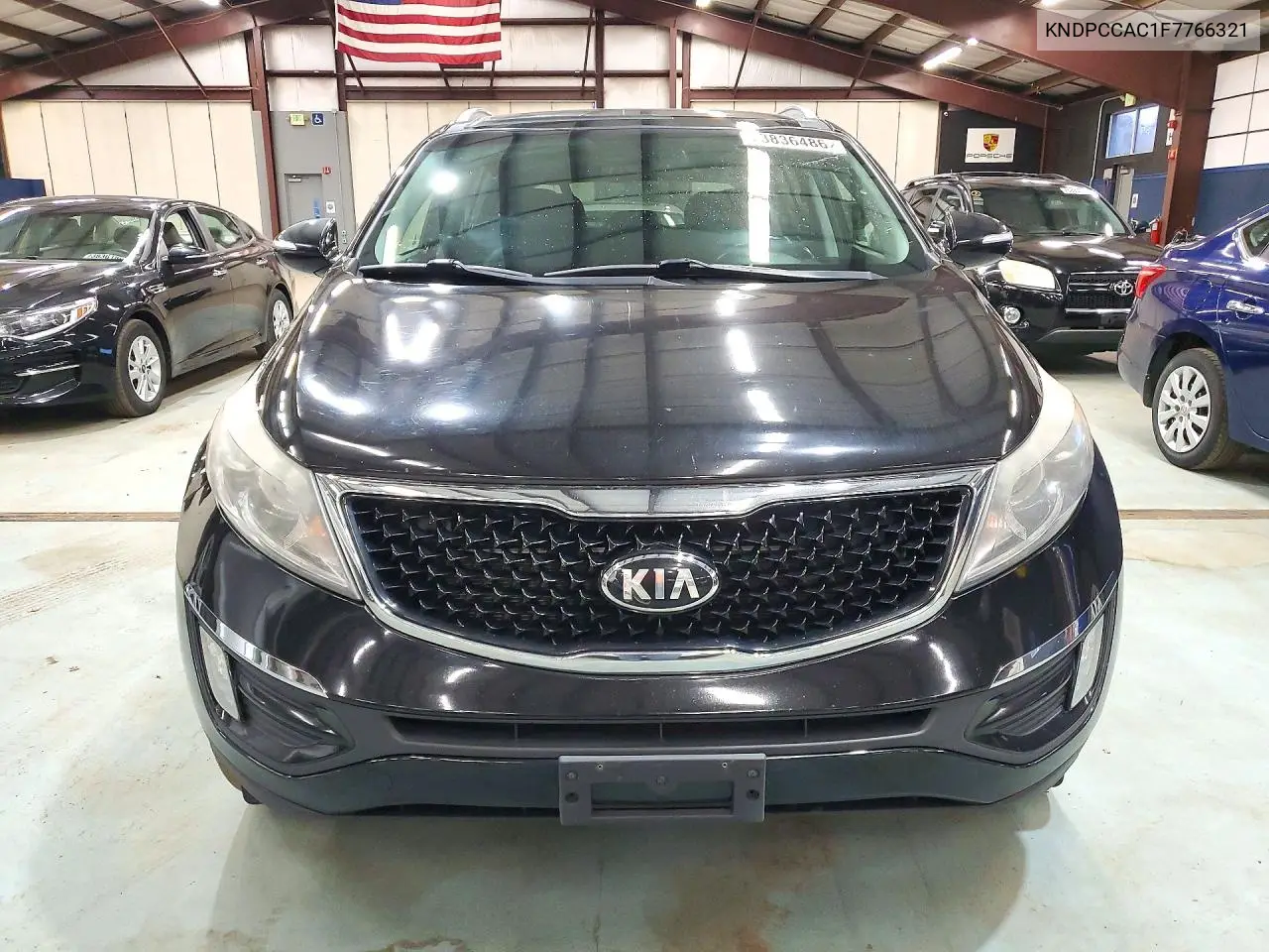 2015 KIA SPORTAGE VIN KNDPCCAC1F7766321 — фото 5