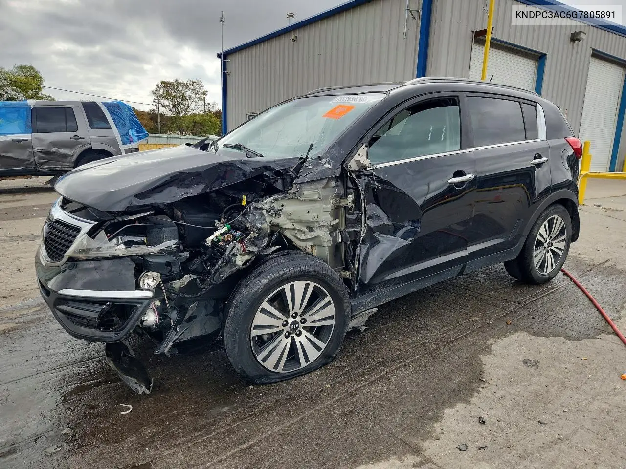 KIA SPORTAGE 2016, VIN KNDPC3AC6G7805891