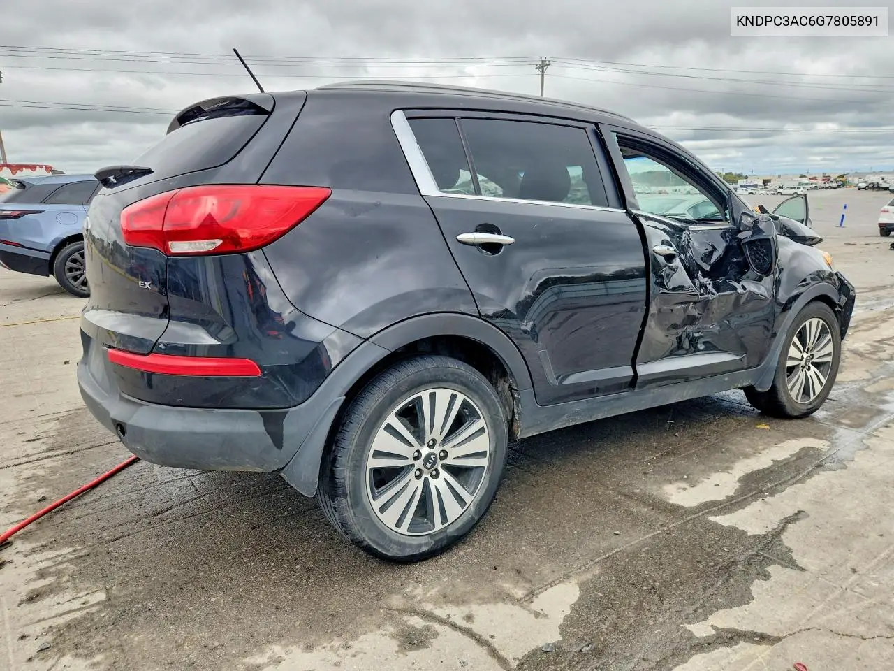 2016 KIA SPORTAGE VIN KNDPC3AC6G7805891 — фото 3