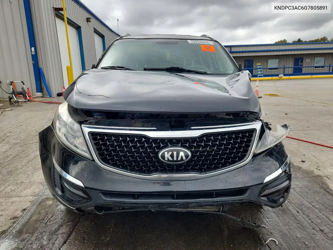 2016 KIA SPORTAGE VIN KNDPC3AC6G7805891 — фото 5