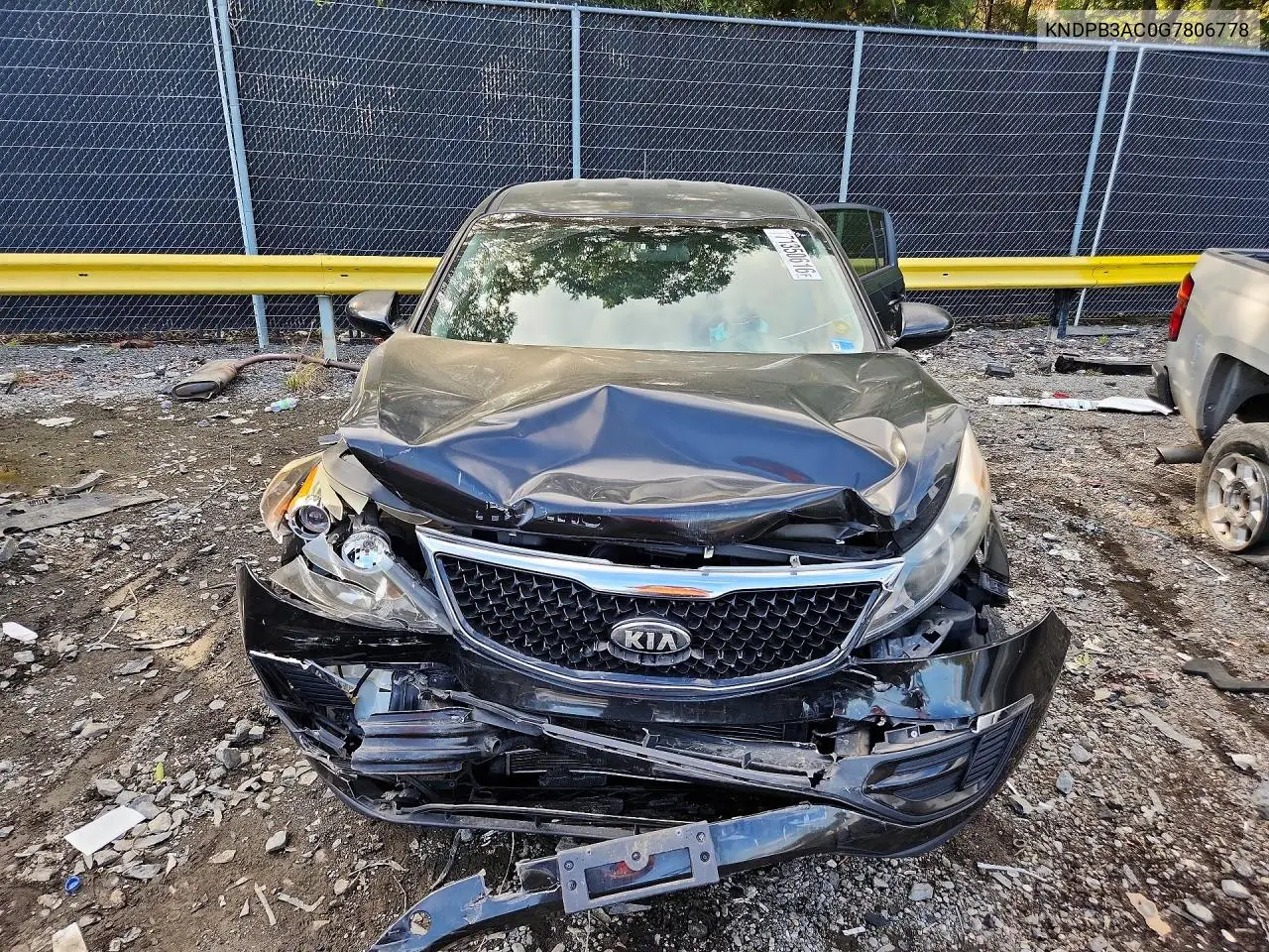 2016 KIA SPORTAGE VIN KNDPB3AC0G7806778 — фото 5