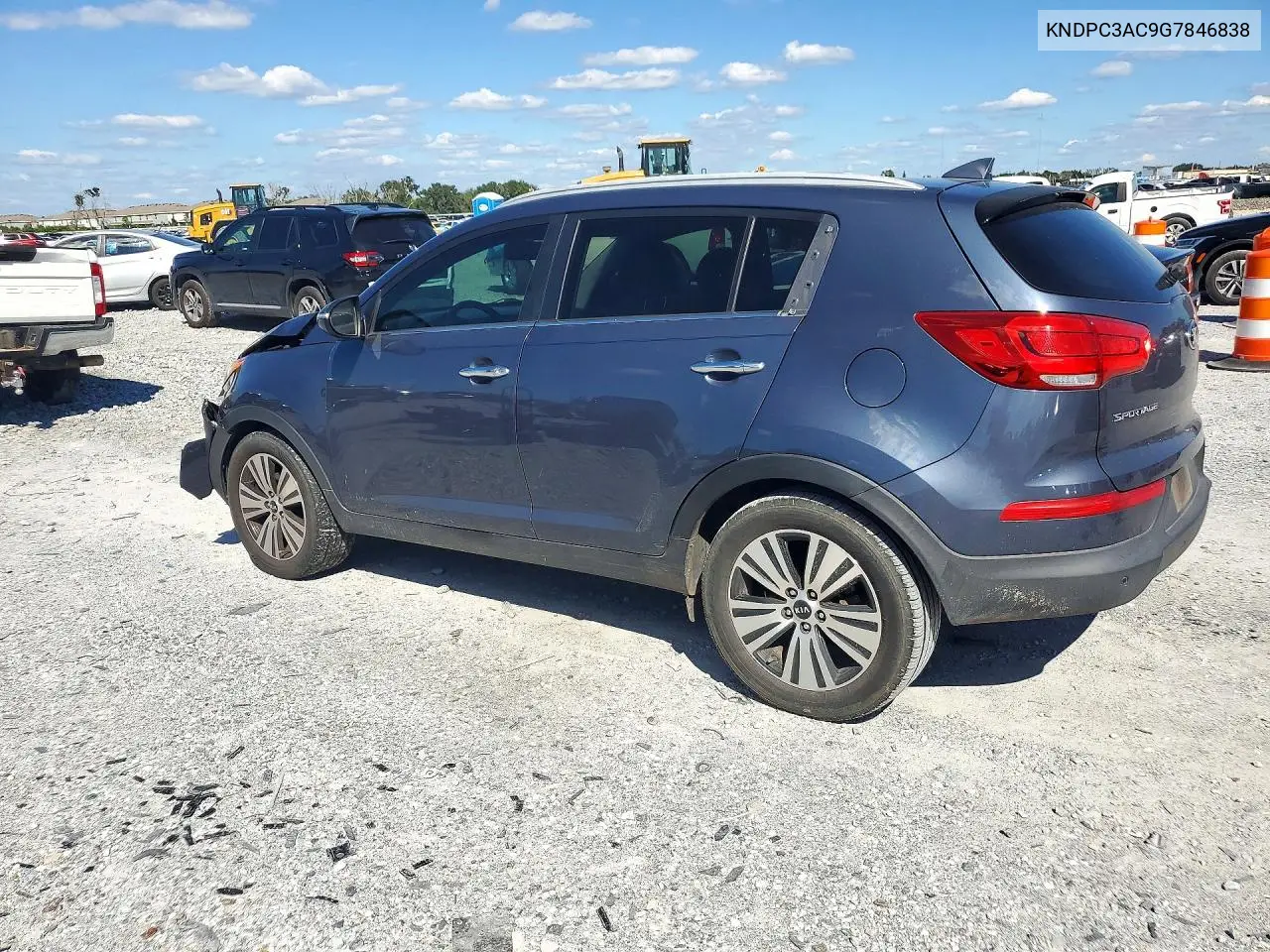 2016 KIA SPORTAGE VIN KNDPC3AC9G7846838 — фото 2