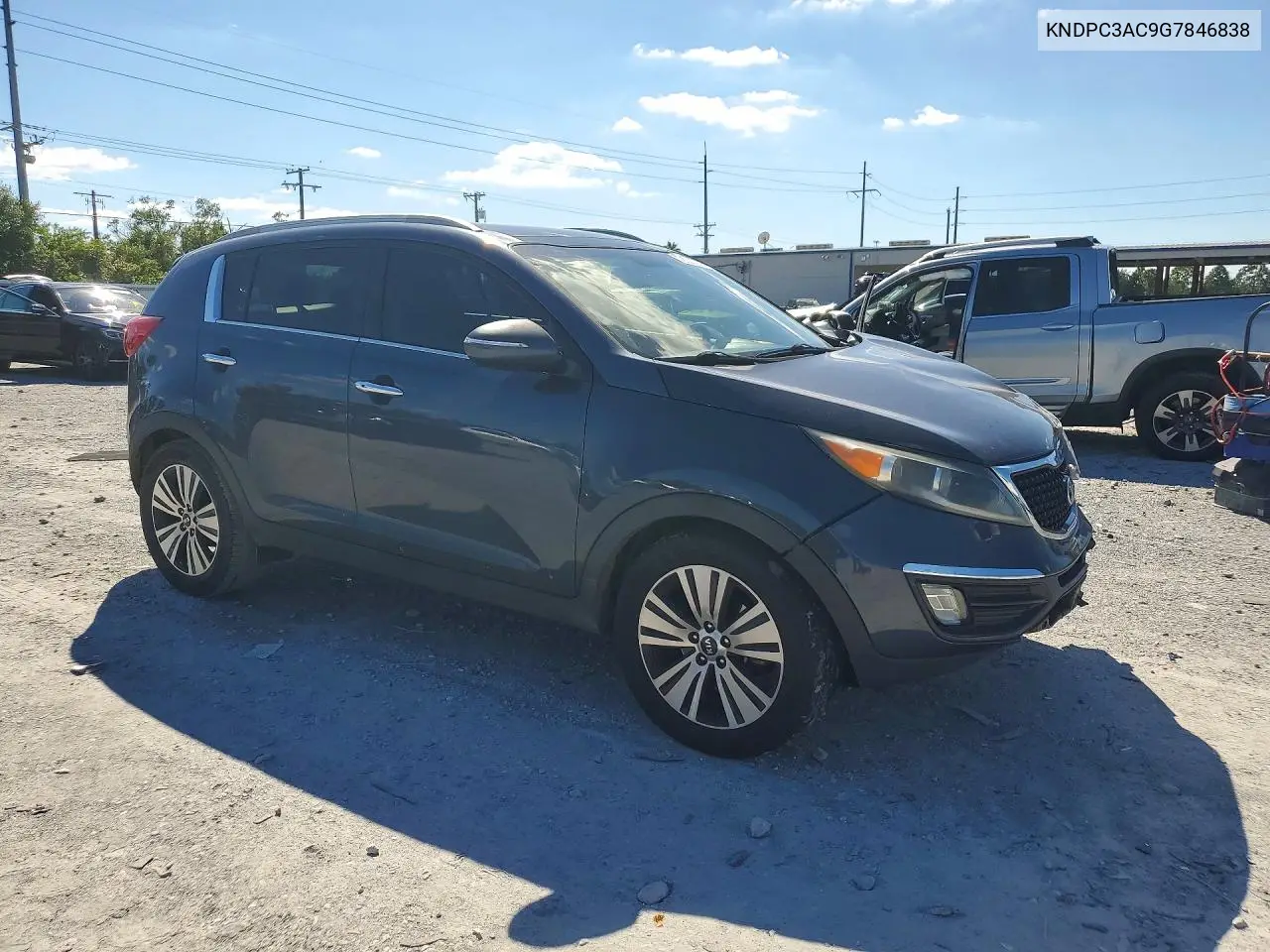 2016 KIA SPORTAGE VIN KNDPC3AC9G7846838 — фото 4