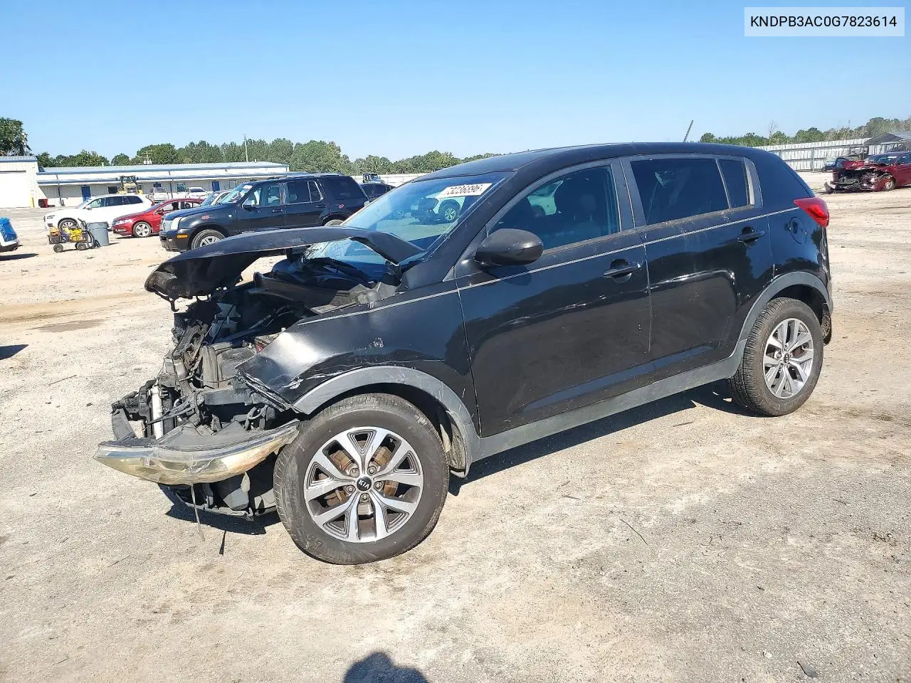 KIA SPORTAGE 2016, VIN KNDPB3AC0G7823614
